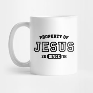 Property of Jesus since 2018 Mug